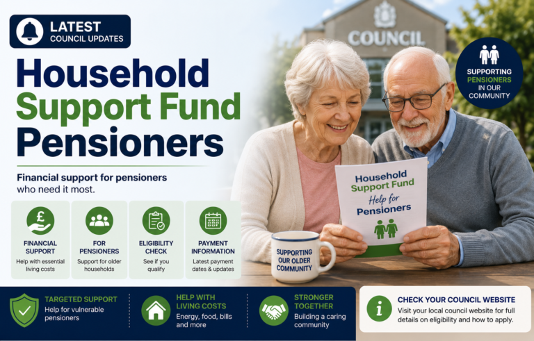 Household Support Fund pensioners