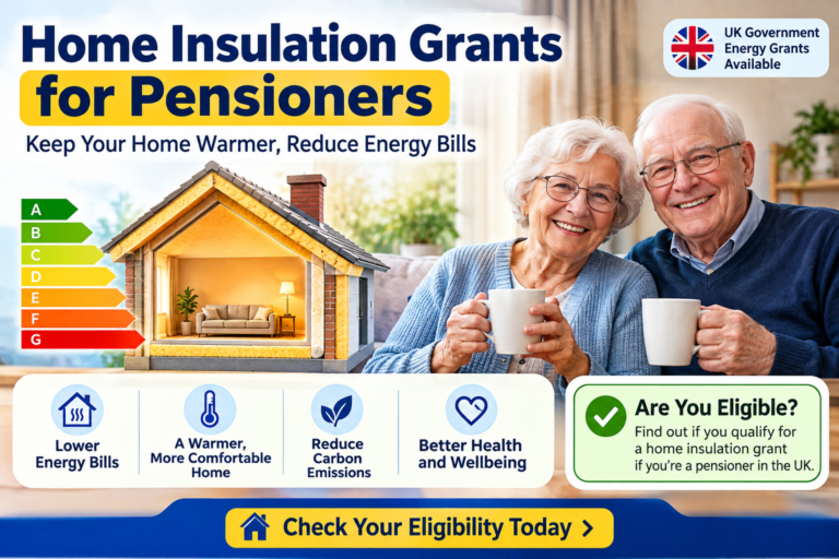 Home Insulation Grants for Pensioners