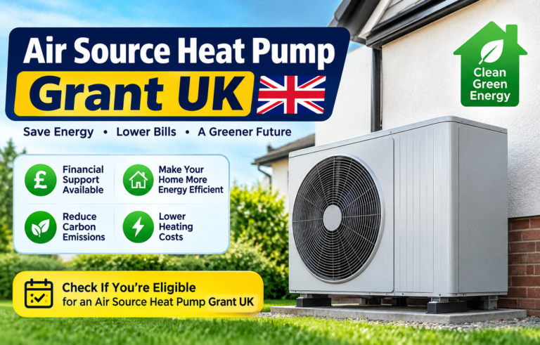 Air Source Heat Pump Grant UK